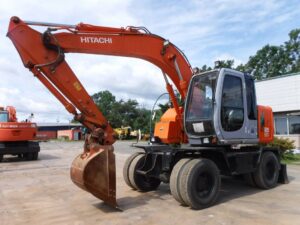 Hitachi Excavator, EX125WD-5, 1999