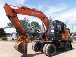Hitachi Excavator, EX125WD-5, 2001
