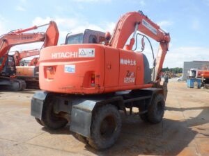 Hitachi Excavator, ZX125W, 2005