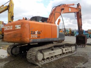 Hitachi Excavator, ZX200LC-3, 2008