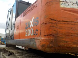 Hitachi Excavator, ZX200LC-3, 2008