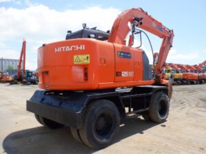Hitachi Wheel Excavator, EX125WD-5, 2001