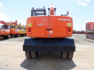 Hitachi Wheel Excavator, EX125WD-5, 2001