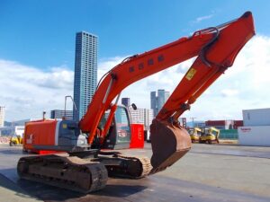 Hitachi Excavator, ZX200LC-3, 2008
