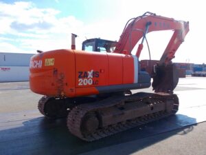 Hitachi Excavator, ZX200LC-3, 2008