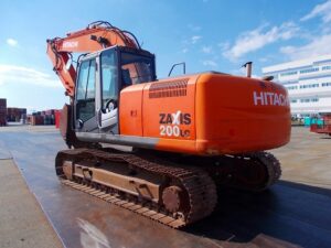Hitachi Excavator, ZX200LC-3, 2008