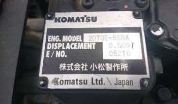 Komatsu Mini Excavator, PC09-1 full