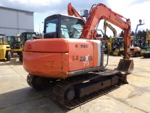 HITACHI EXCAVATOR, ZX70-3, 2010
