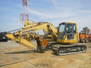 Komatsu Excavator, PC138US-8, 2008
