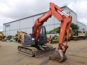 HITACHI EXCAVATOR, ZX75UR-3, 2013