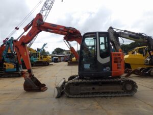 HITACHI EXCAVATOR, ZX75UR-3, 2013