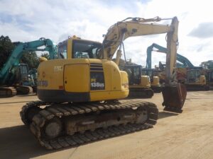 Komatsu Excavator, PC138US-8, 2008