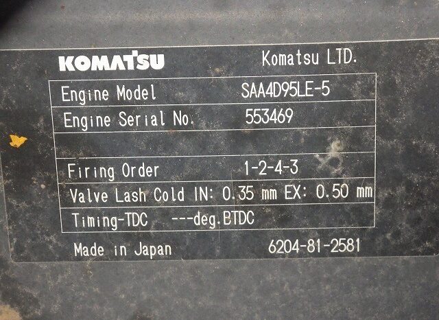 Komatsu Excavator, PC120-8, 2014 full