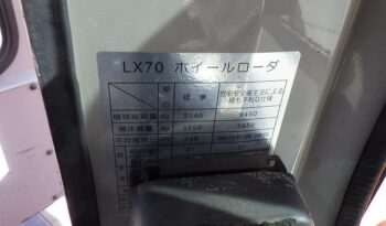 HITACHI WHEEL LOADER, LX70-5, 2000 full
