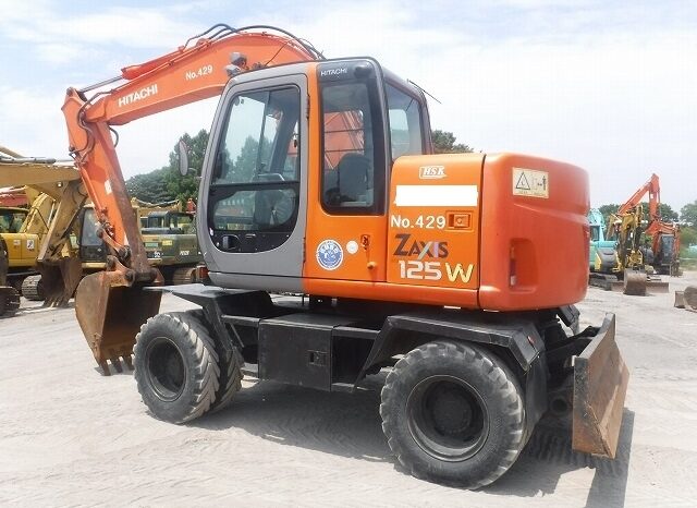 Hitachi Excavator, ZX125W, 2007 full