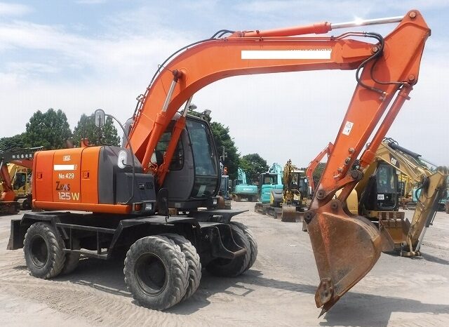 Hitachi Excavator, ZX125W, 2007 full