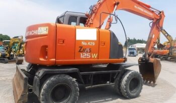 Hitachi Excavator, ZX125W, 2007 full