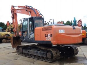 Hitachi Excavator, ZX200-3, 2011
