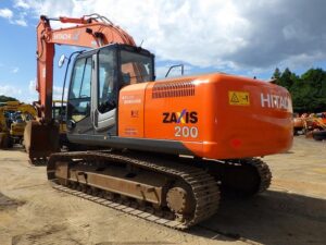 Hitachi Excavator, ZX200-3, 2012