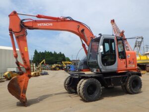 Hitachi Excavator, ZX125W, 2005