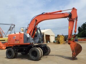 Hitachi Excavator, ZX125W, 2005