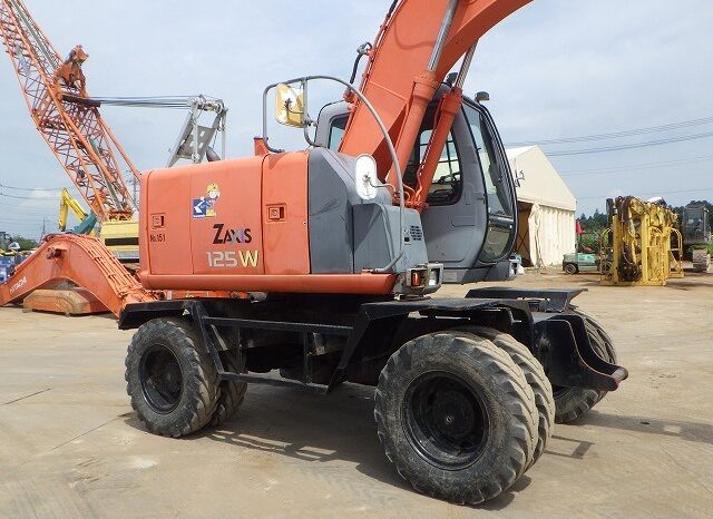 Hitachi Excavator, ZX125W, 2005 full