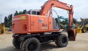 Hitachi Excavator, ZX125W, 2005 full