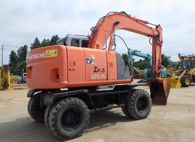 Hitachi Excavator, ZX125W, 2005 full