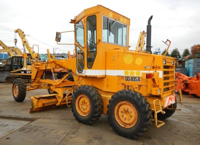 KOMATSU GRADER, GD405A-2, 1990 full