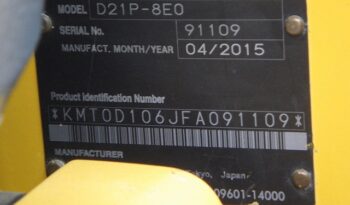 Komatsu Bulldozer, D21P-8E0, 2015 full