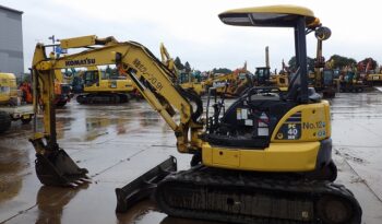 KOMATSU mini excavator, PC40MR-3 full