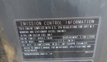 KOMATSU mini excavator, PC40MR-3 full