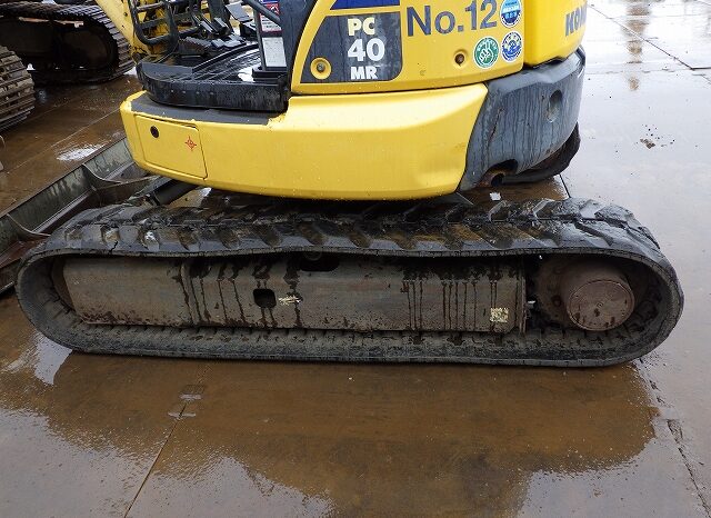 KOMATSU mini excavator, PC40MR-3 full