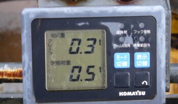 KOMATSU mini excavator, PC40MR-3 full