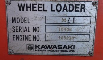 Kawasaki Wheel Loader, 35Z2 full