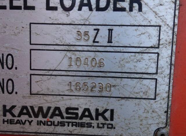 Kawasaki Wheel Loader, 35Z2 full