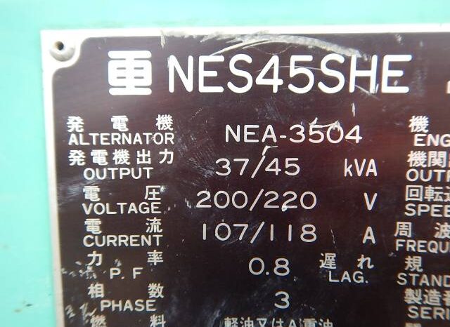 Generator, NES45SHE full