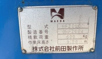 Maeda Aerial Work Platform, HFZ090D full