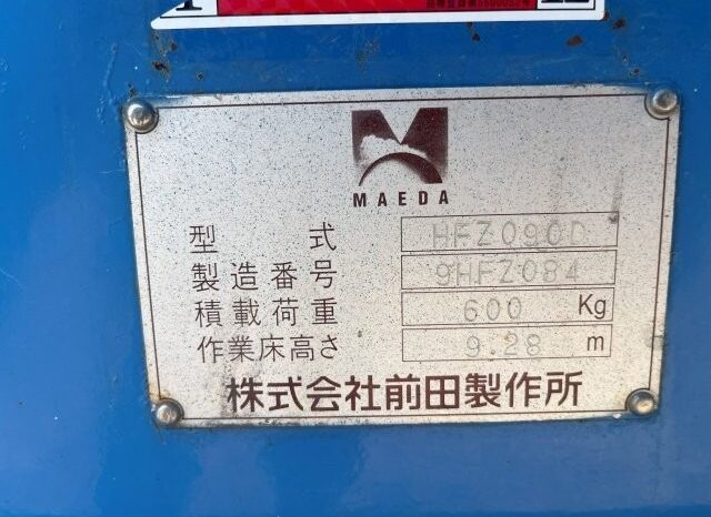Maeda Aerial Work Platform, HFZ090D full
