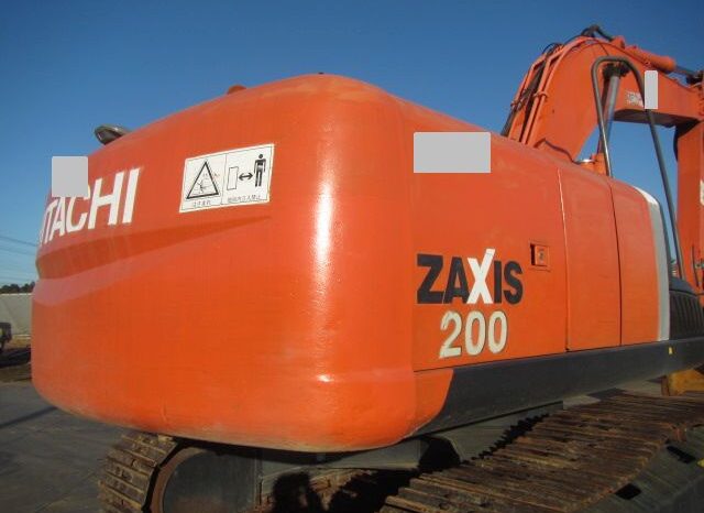 Hitachi Excavator, ZX200-3, 2009 full