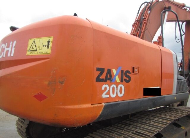 Hitachi Excavator, ZX200-3, 2012 full