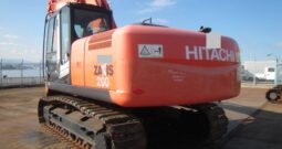 Hitachi Excavator, ZX200-3, 2012