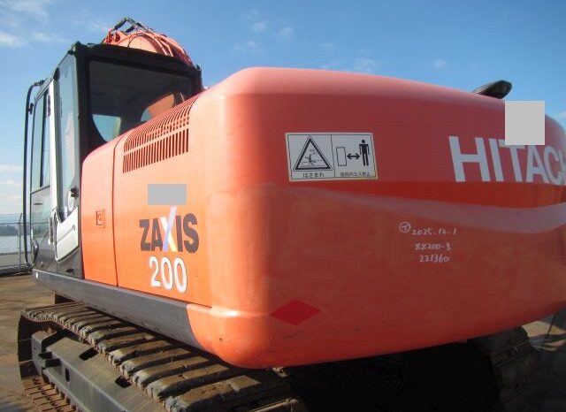 Hitachi Excavator, ZX200-3, 2012 full
