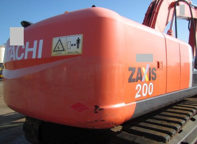 Hitachi Excavator, ZX200-3, 2012 full