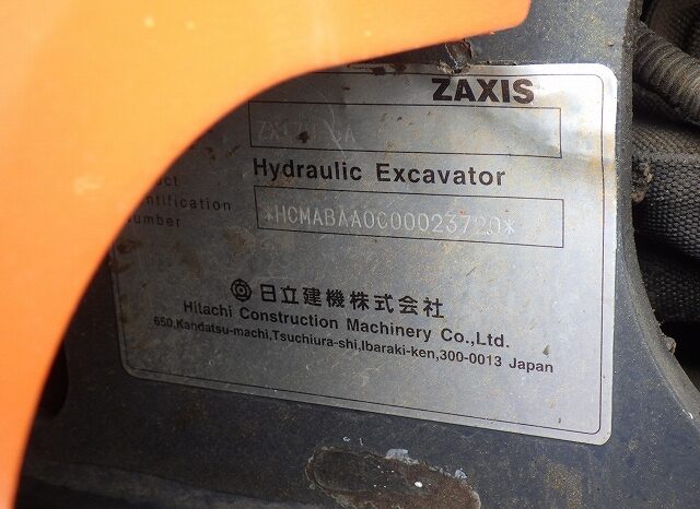 HITACHI MINI EXCAVATOR, ZX17U-5A, 2018 full